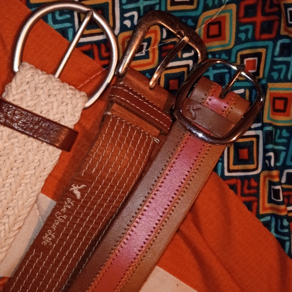 American Eagle Outfitters Accessories - Vintage Y2K AE American Eagle Outfitters AEO Women's Belt L Xl 10 12 Lot